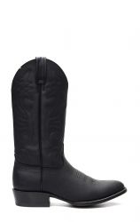 Jalisco boots in black oiled leather