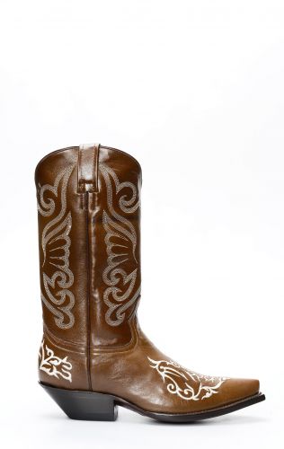 Jalisco boots in brown leather