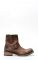 Liberty Black ankle boot short brown with zip