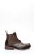 Liberty Black ankle boot dark brown with elastic