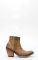 Liberty Black ankle boot in brown color with zip