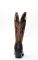 Tony Lama boots buckaroo style dark brown