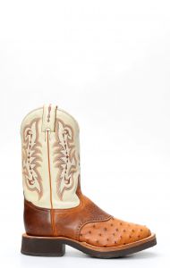 Tony Lama ostrich shoulder boots