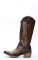 Dark brown Liberty Black boots with high round toe