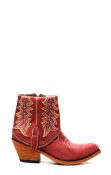 Bootie Liberty Black red aged
