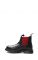 Wrangler Rocky Chelsea ankle boot black and red