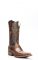 Stivali Texani Cuadra in pelle di Lucertola con speciale finitura rustica