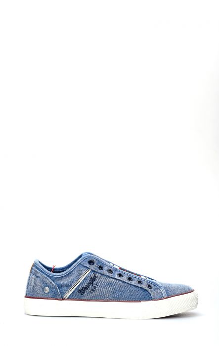 Wrangler Chaussure De Tennis Slip Étoilé Bleu Clair