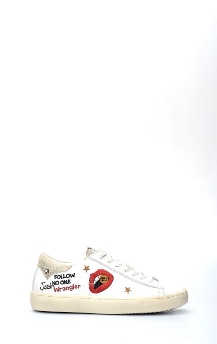 Chaussure de tennis Wrangler Clever Lips White