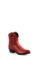 RED SHORT BOOTS