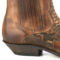 COGNAC LEATHER/ PYTHON LEATHER BOOT