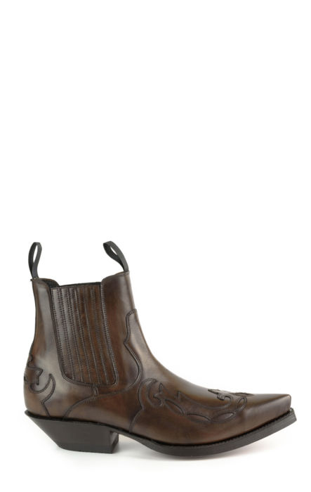 Mayura ankle boot brown calf leather
