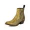 Bottes Texan en cuir python