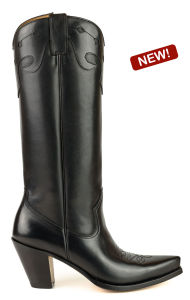 High boot black