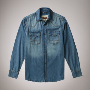 DENIM WESTERN STYLE SHIRT