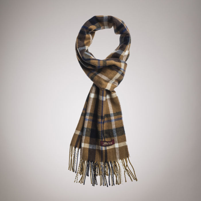 ASYMETRIC CHECK SCARF