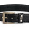 Ceinture bovine bleue jeans