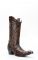 Cuadra Boots by Frida in dark brown crocodile leather