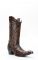 Bottes Cuadra de Frida en cuir de crocodile marron foncé