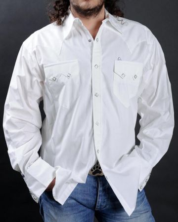 White Rockmount western shirt
