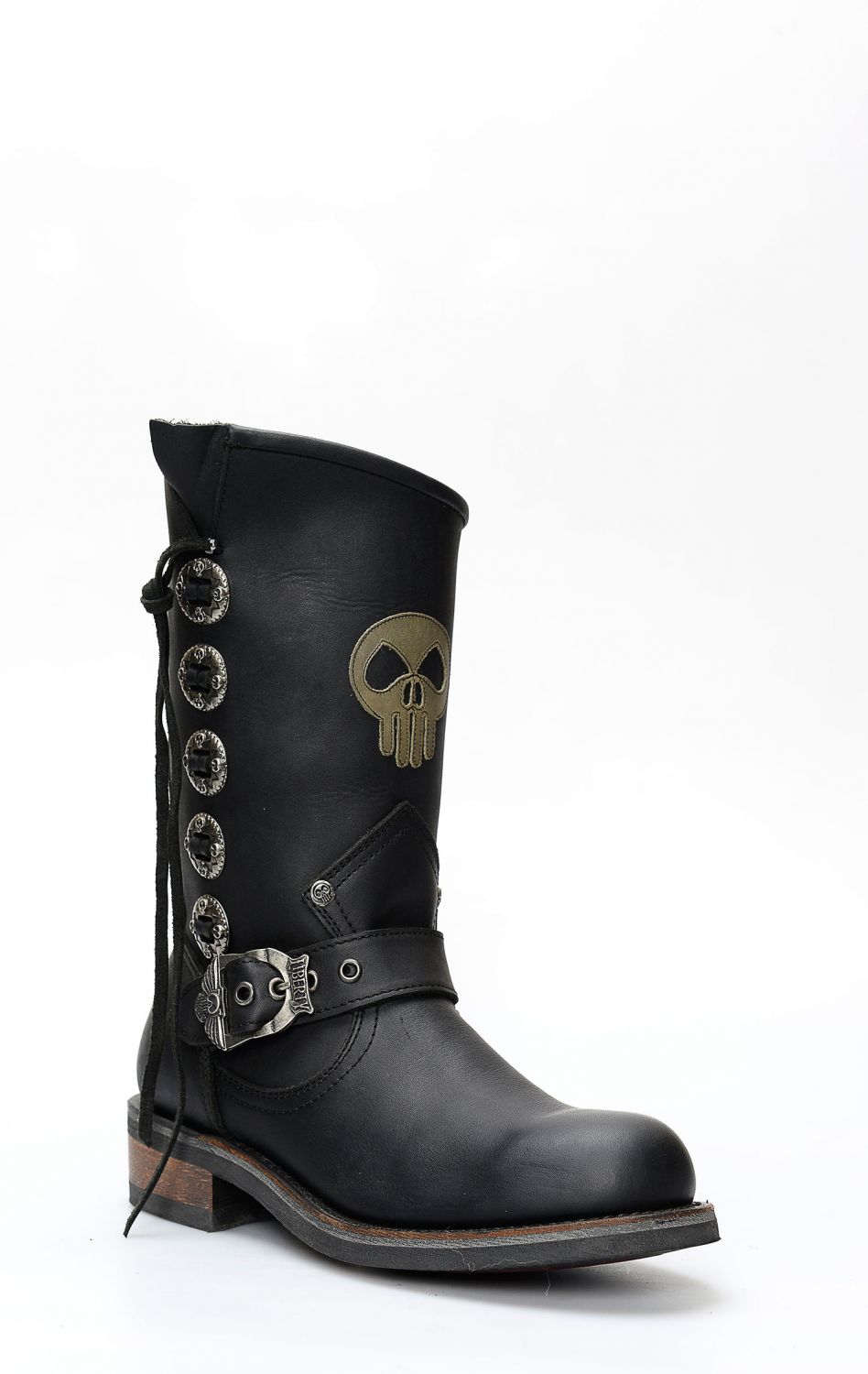liberty black concho boots