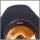 Cappello Serratelli nero in puro feltro qualità 6x