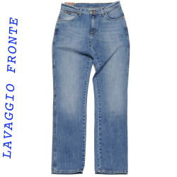 Wrangler jeans texas stretch lavaggio trucker blue