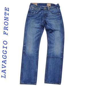 Wrangler jeans crank wash blue line