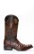 Cuadra men's boots in dark brown crocodile and classic toe