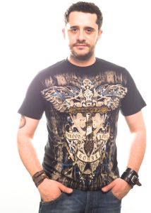 T-Shirt Liberty wear cross & banner