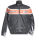 Veste JKWork noire avec bande orange