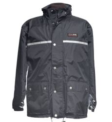 Dark gray JKWork raincoat