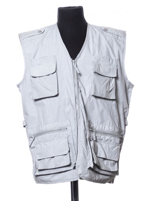 Gilet tactile gris