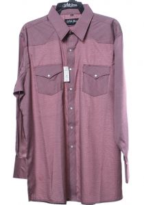 Camicia western by white horse burgundy