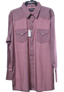 Chemise Western par White Horse Bordeaux