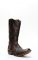 Biker boots Liberty Black dark brown and straps